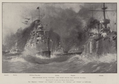 Our Russian Naval Visitors, the Fleet bound for British Waters by Fred T. Jane